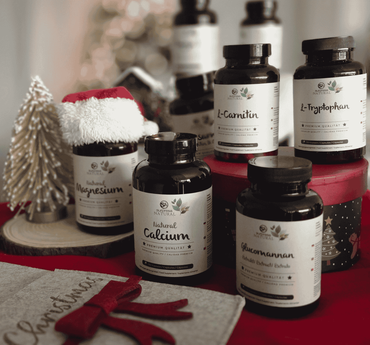 Presentes de Natal 2025: ideias com suplementos naturais para oferecer saúde e bem estar