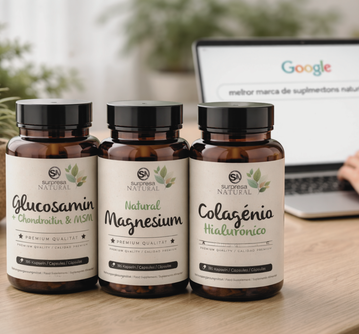 Qual é a melhor marca de suplementos naturais? Qual o melhor site para comprar em Portugal?