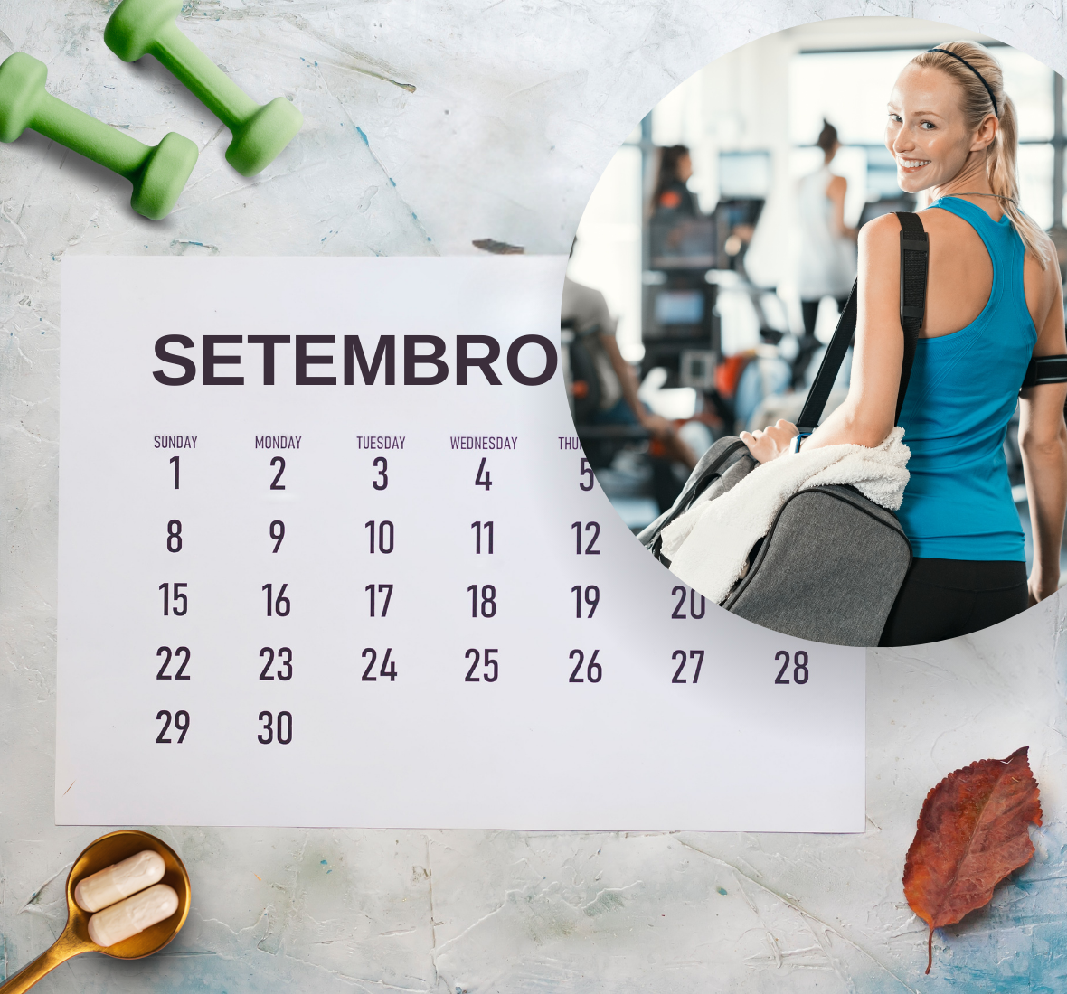 Regresso ao ginásio em setembro suplementos naturais que aceleram resultados