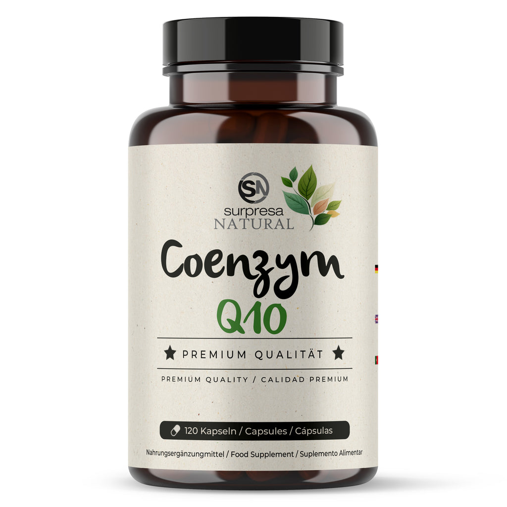 Coenzima Q10 suplemento – 200 mg para a rotina diária