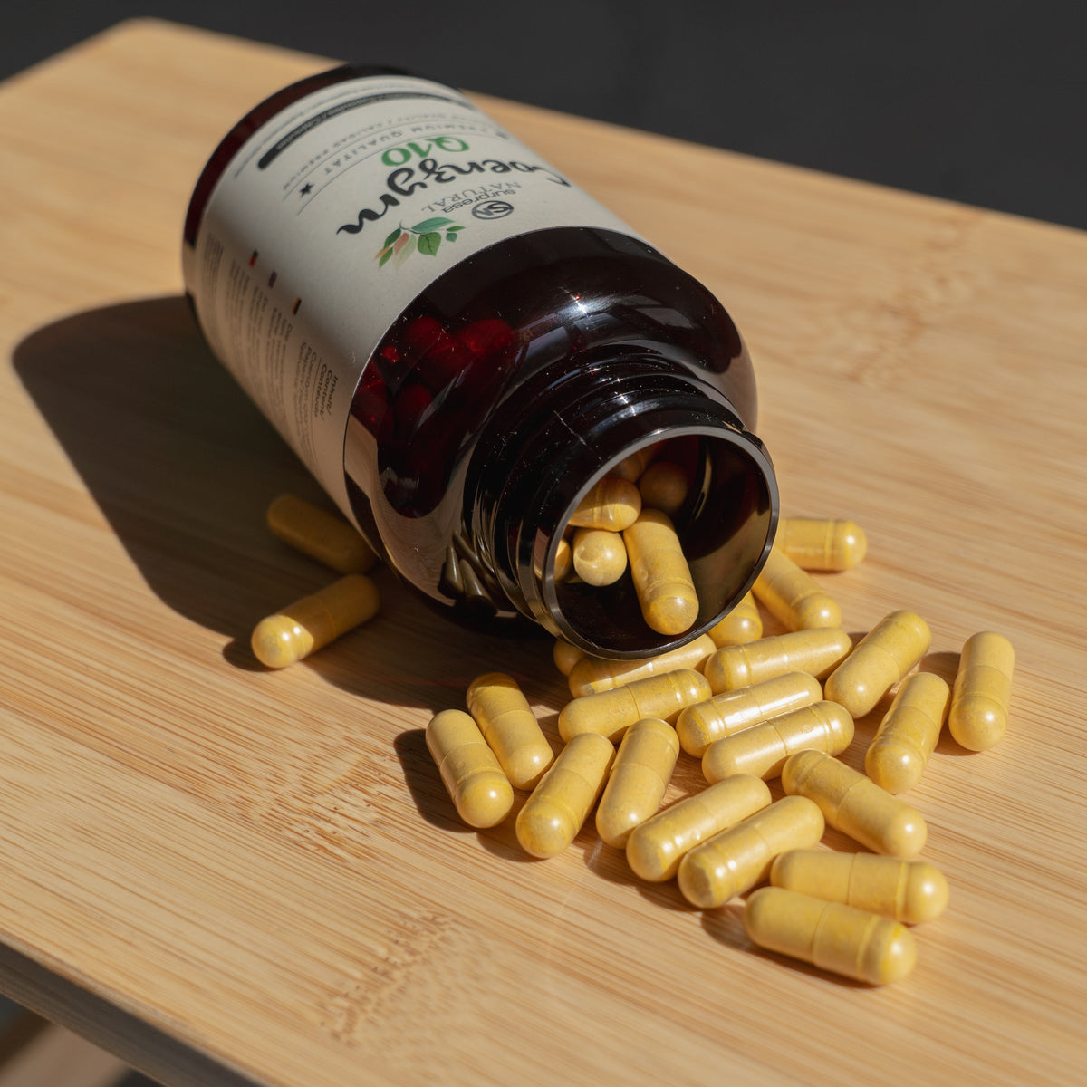 Coenzima Q10 suplemento – 200 mg para a rotina diária