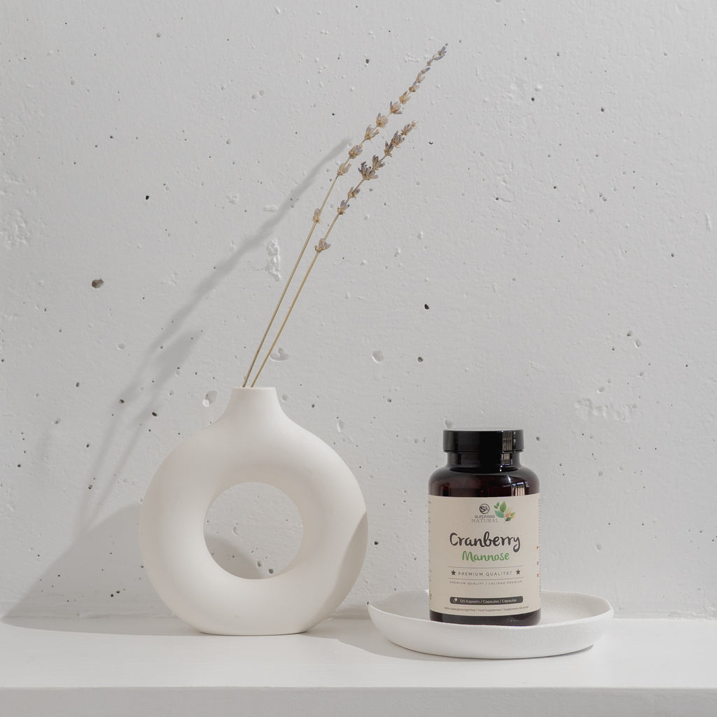 Cranberry Mannose suplemento - para bem-estar urinário