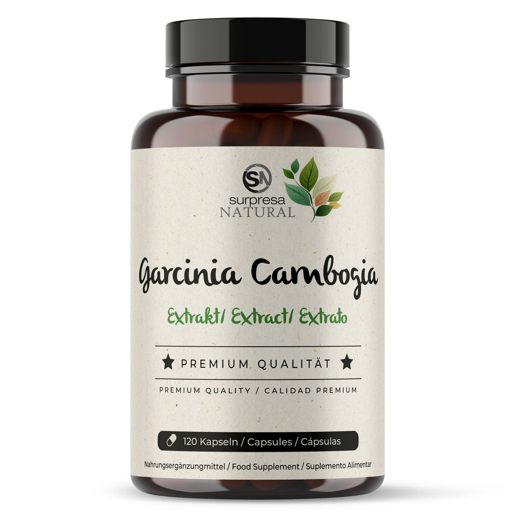 Garcinia Cambogia suplemento - para controlo de apetite e bem-estar digestivo