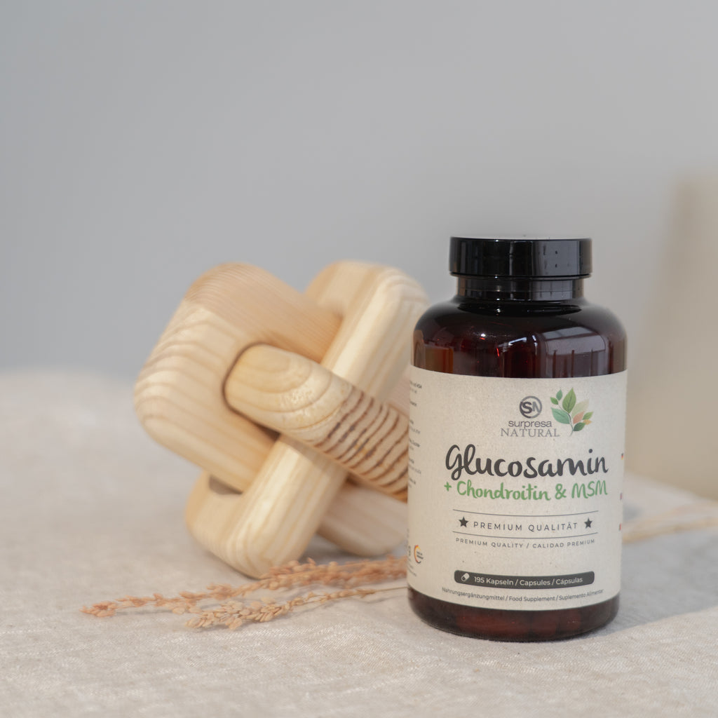 Glucosamina, Condroitina & MSM suplemento - para articulações e mobilidade