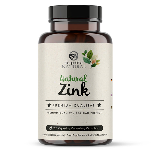 Zinco Natural - 120 cápsulas