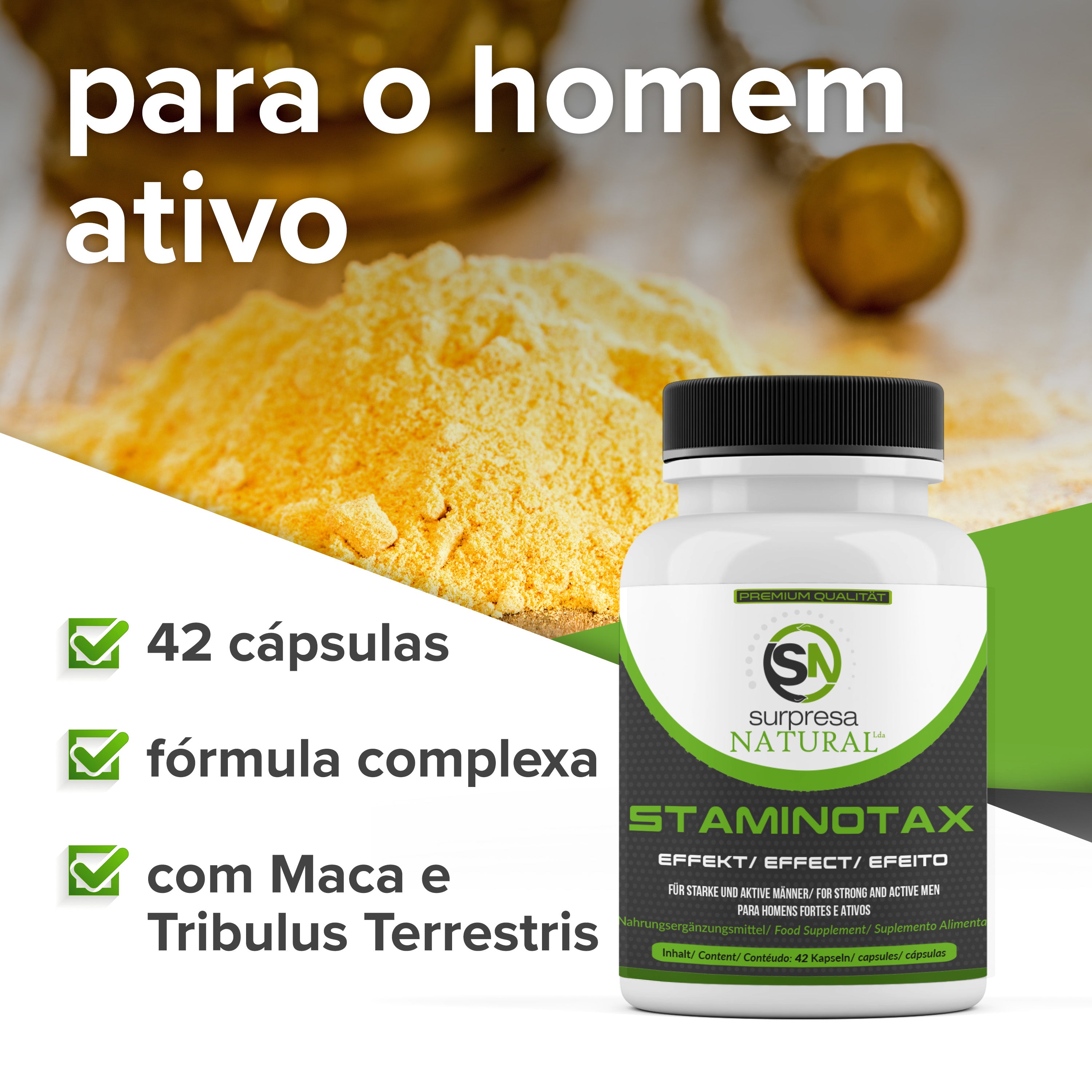 Staminotax 42 cápsulas